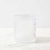 Bedankt voor mijn vriend - Mok van glas met voorge (Center)