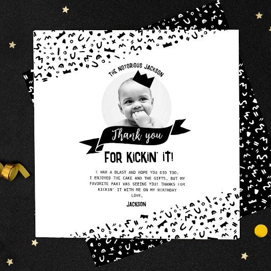 Bedankt voor 'n kaarsje met '90s hippe-hop