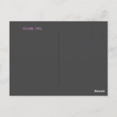 BEDANKT VOOR NATUUR EVENEMENT DEELNAME BRIEFKAART (Achterkant)