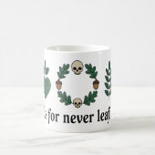 Bedankt voor Never Leafing Me Mok | Grappig Plant (Center)