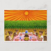 Bedankt voor ons dagelijks brood briefkaart (Voorkant)