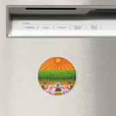 Bedankt voor ons dagelijks brood magneet (Insitu (Vaatwasser))