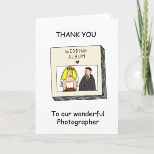 Bedankt voor onze huwelijksfotograaf