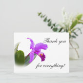 Bedankt voor Orchid (Staand voorkant)