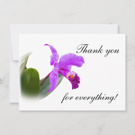 Bedankt voor Orchid (Voorkant)