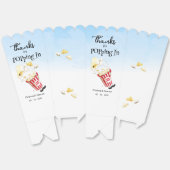 Bedankt voor papaver met popcorn bruiloft bedankdoosjes (Ongevouwen)