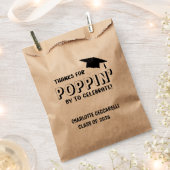 Bedankt voor POPPIN' van Graduation  Bedankzakje (Geknipt)