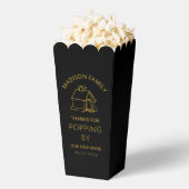 Bedankt voor Popping By Housewarming Party Popcorn Bedankdoosjes (Popped)