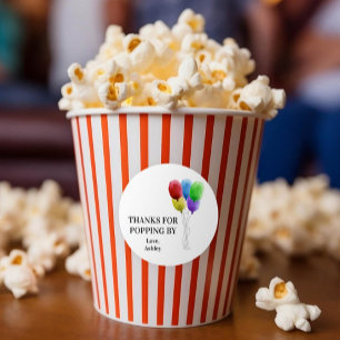 Bedankt voor Popping door Labels van Gift,