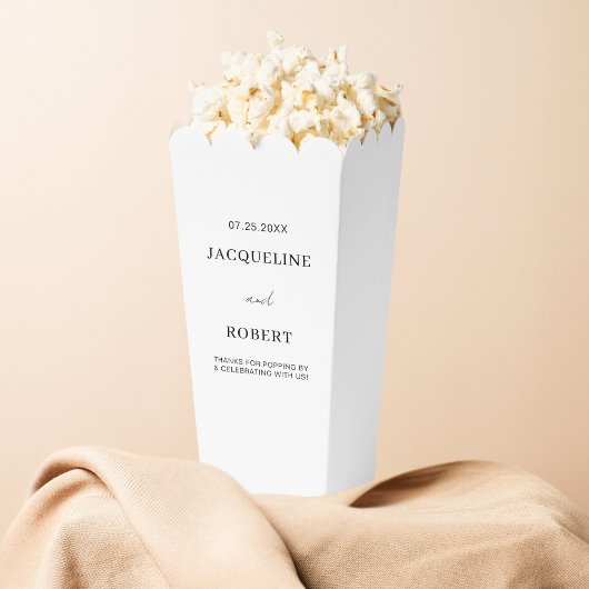 Bedankt voor popping door partij gunst moderne bru bedankdoosjes