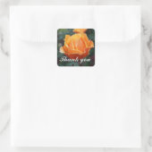 Bedankt voor Roos #1 Stickers (Tas)
