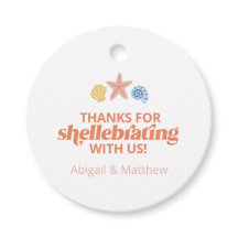 Bedankt voor Shellabrating Pastel Seashell