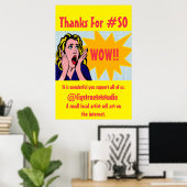 Bedankt voor #SO Poster (Thuiskantoor)