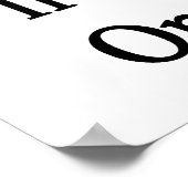 Bedankt voor statistieken Ik zal op een dag rijk z Poster (Hoek)