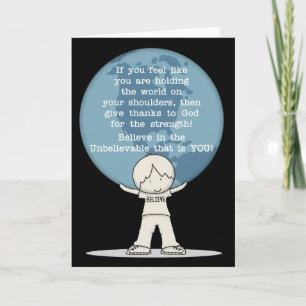 Bedankt voor Sterkte Kaart