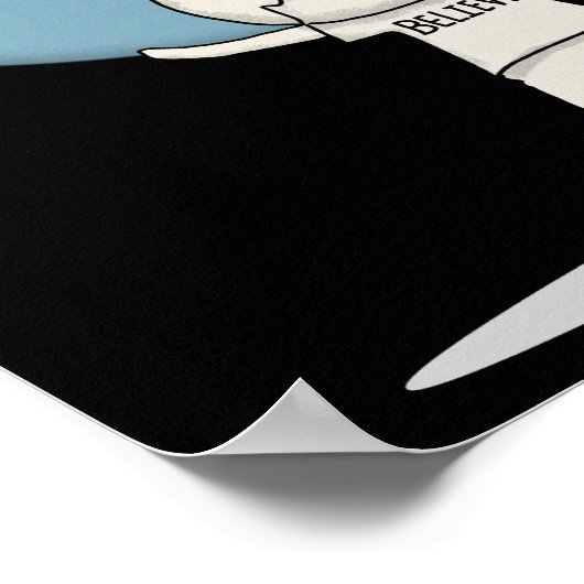 Bedankt voor Sterkte Poster (Hoek)