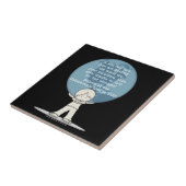 Bedankt voor Sterkte Tegeltje (Zijkant)