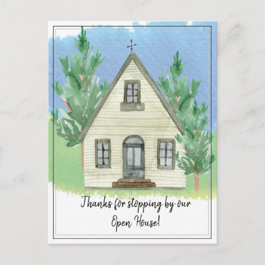 Bedankt voor stoppen door ons Parlement Briefkaart (Voorkant)