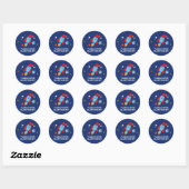 Bedankt voor stralen door Space Rocket Stickers (Vel)