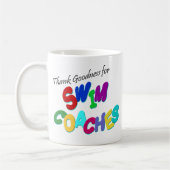 Bedankt voor Swim Coaches Koffiemok (Links)