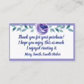 BEDANKT VOOR UW AANKOOP BEHUIZING KAARTEN (Voorkant)