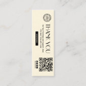 Bedankt voor uw aankoop Kleding Hang Label (Voorkant)