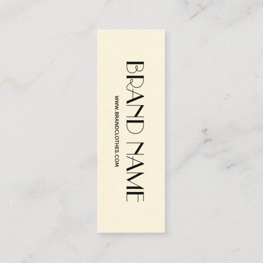 Bedankt voor uw aankoop Kleding Hang Label (Achterkant)