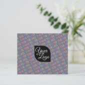 Bedankt voor uw aankoop Kleurrijke plezier Toevoeg (Staand voorkant)