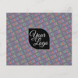 Bedankt voor uw aankoop Kleurrijke plezier Toevoeg