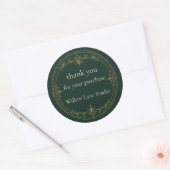 Bedankt voor uw aankoop sticker (Envelop)
