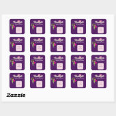Bedankt voor uw aankoop sticker en labels (Vel)