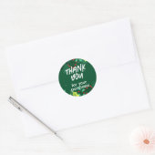 Bedankt voor uw aankoop Sticker XMAS Holly (Envelop)