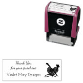 Bedankt voor uw aankoop - Yarn Craft Business Zelfinktende Stempel (In situ)