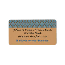 Bedankt voor uw bedrijfsadreslabels etiket