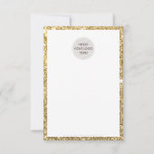 BEDANKT VOOR UW BESTELLING insert modern zwart gou (Achterkant)