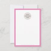 BEDANKT VOOR UW BESTELLING insert witte inkt roze (Achterkant)