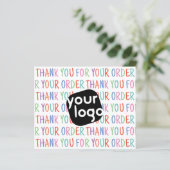 Bedankt voor uw bestelling Kleurrijk plezier Toevo (Staand voorkant)