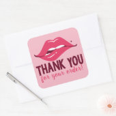 Bedankt voor uw bestelling - Lip Stickers (Envelop)