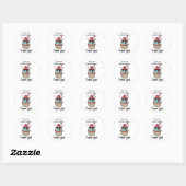 Bedankt voor uw bestelling Muffin Sticker (Vel)