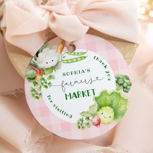 Bedankt voor uw bezoek Farmers markt verjaardag Bedankjes Labels