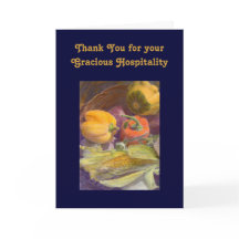 Bedankt voor uw Gracious Hospitality Sjabloon