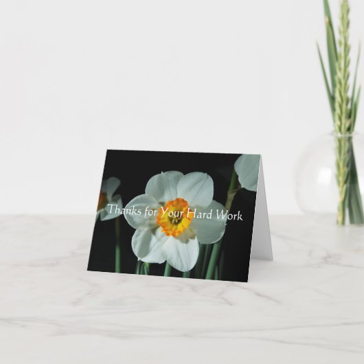 Bedankt voor uw harde werk (Voorkant)