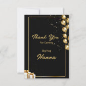 Bedankt voor uw komst (Voorkant)