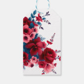 Bedankt voor uw komst en uw naam cadeaulabel (Achterkant)