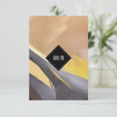 Bedankt voor uw komst naar mijn Birthday Custom Ka Kaart (Staand voorkant)