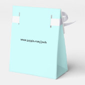 Bedankt voor uw komst naar mijn feest (vliegtuig) bedankdoosjes (Achterkant)