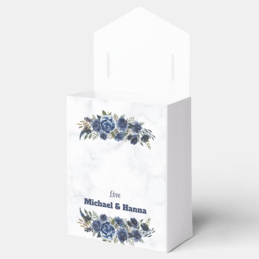 Bedankt voor uw komst naar onze trouwdag bedankdoosjes (Geopend)