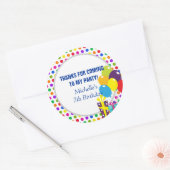 Bedankt voor uw komst - Party Favor Sticker (Envelop)