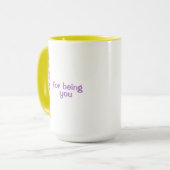 Bedankt voor uw Mok (Voorkant links)