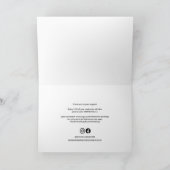 Bedankt voor uw order bedrijfslogo (Binnen)